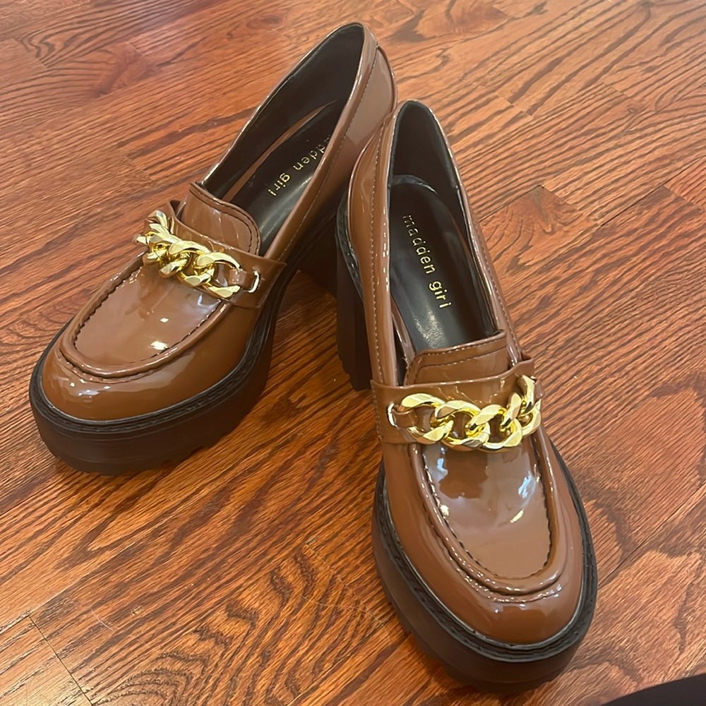 Madden girl platform loafers